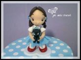 Topo de bolo Dorothy
