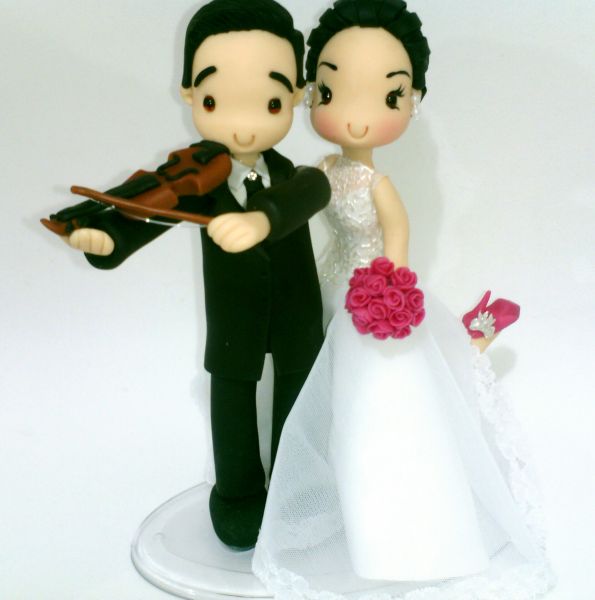 Noivinhos com violino